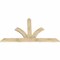 Ekena Millwork Richland Rough Sawn Timber Gable Bracket, Douglas Fir, 84"W x 49"H x 2"D x 6"F, 14/12 Pitch GBW084X49X0206RIC00RDF - alternate 3